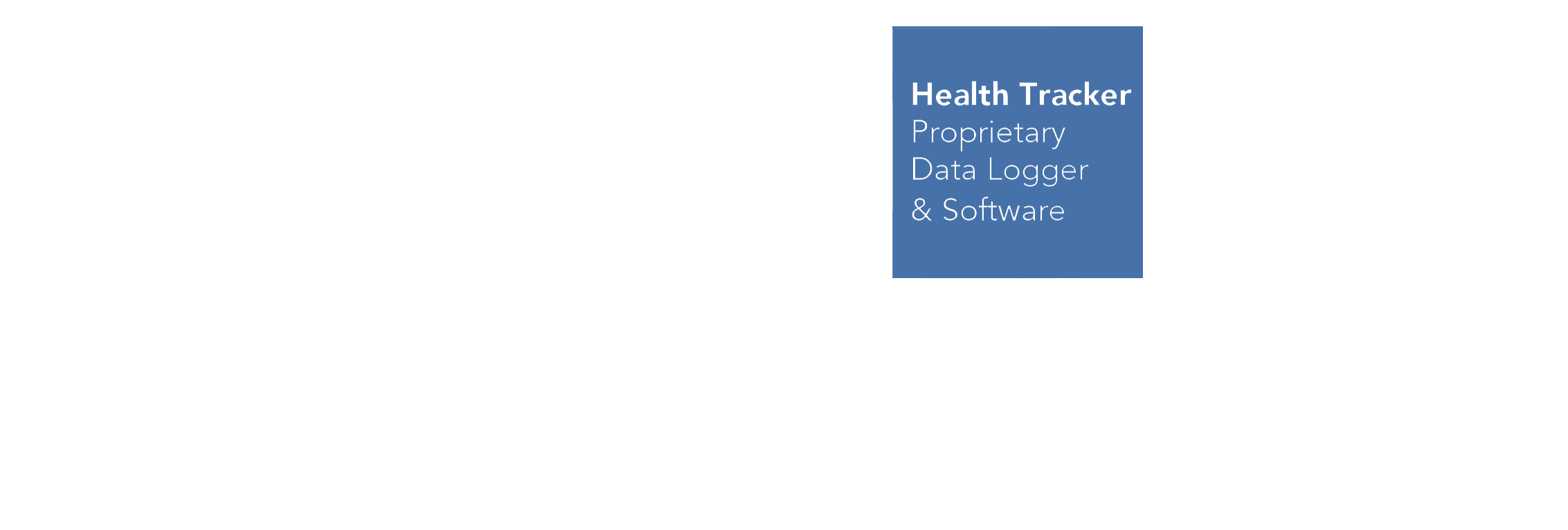 Health Tracker graphic new white and blu boxe